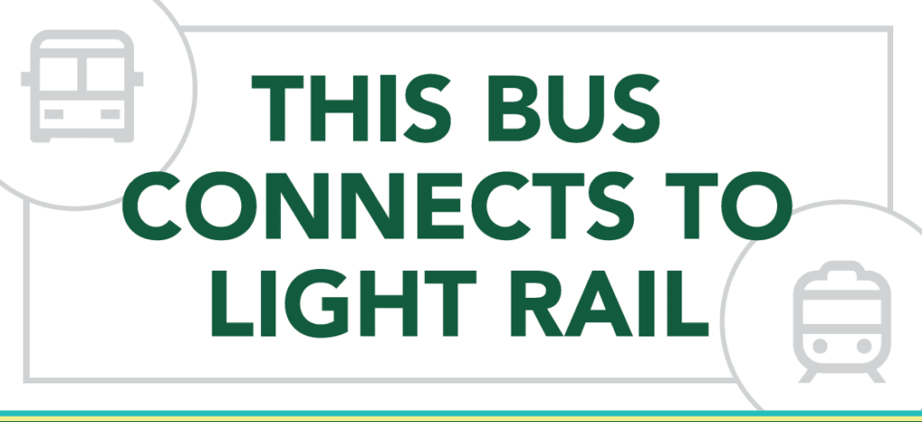 Bus routes connect Redmond neighborhoods to Light Rail